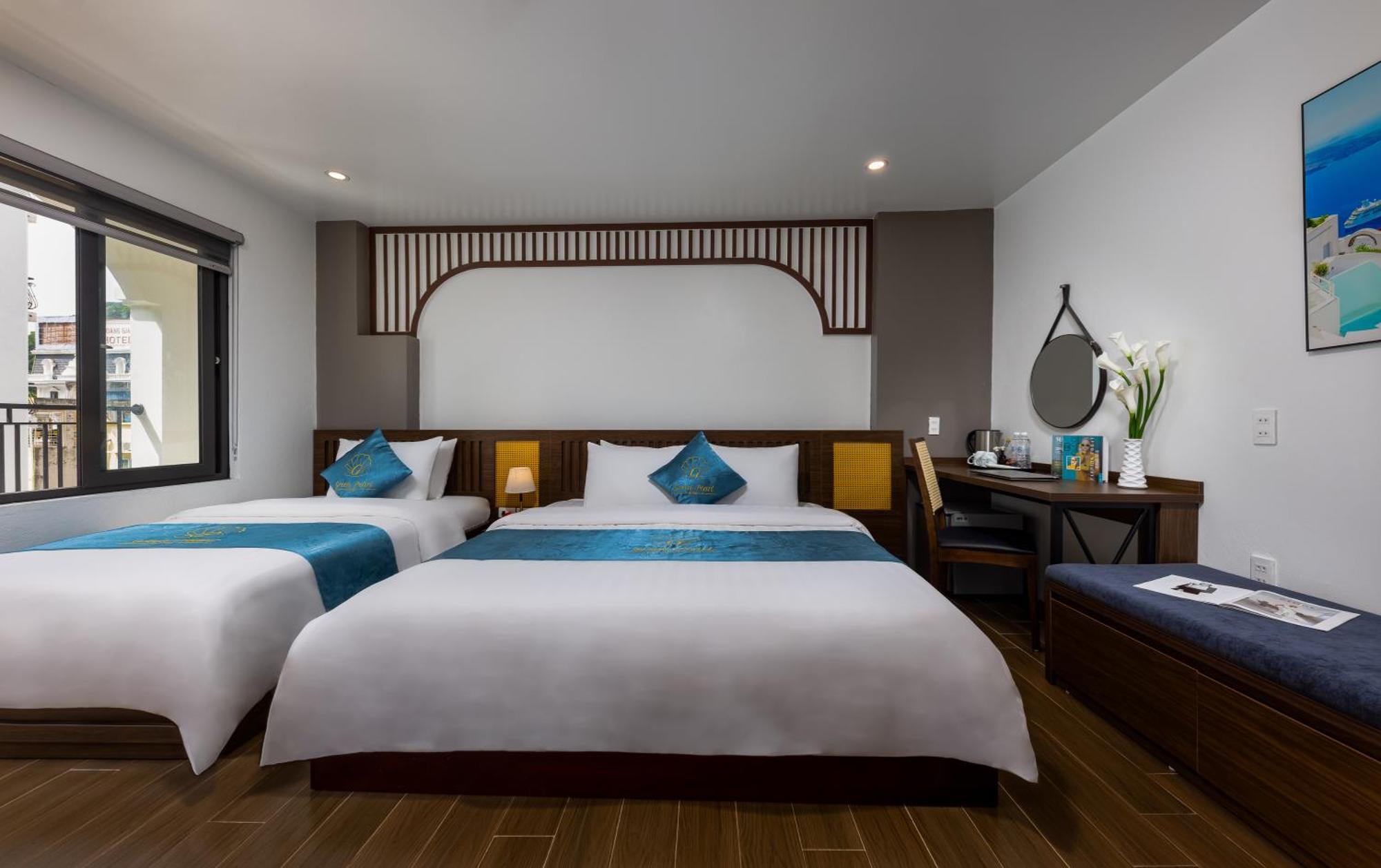 Cat Ba Green Pearl Hotel Dong Khe Sau Kültér fotó